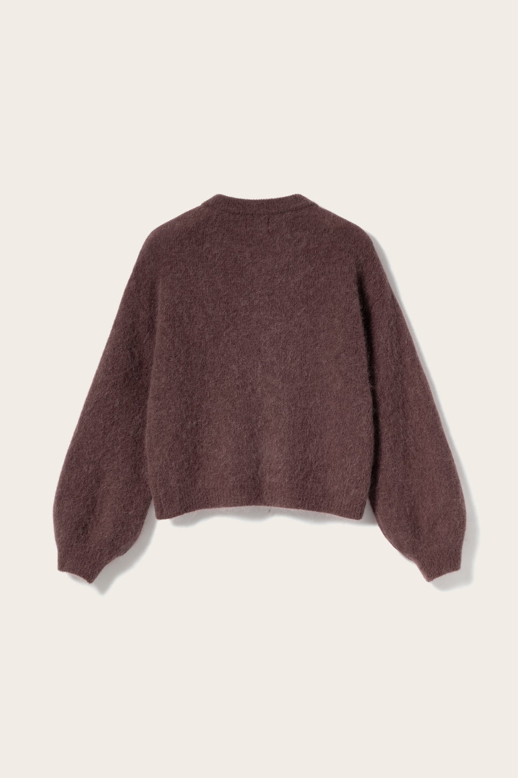 Kae Knit Cardigan Medium Brown