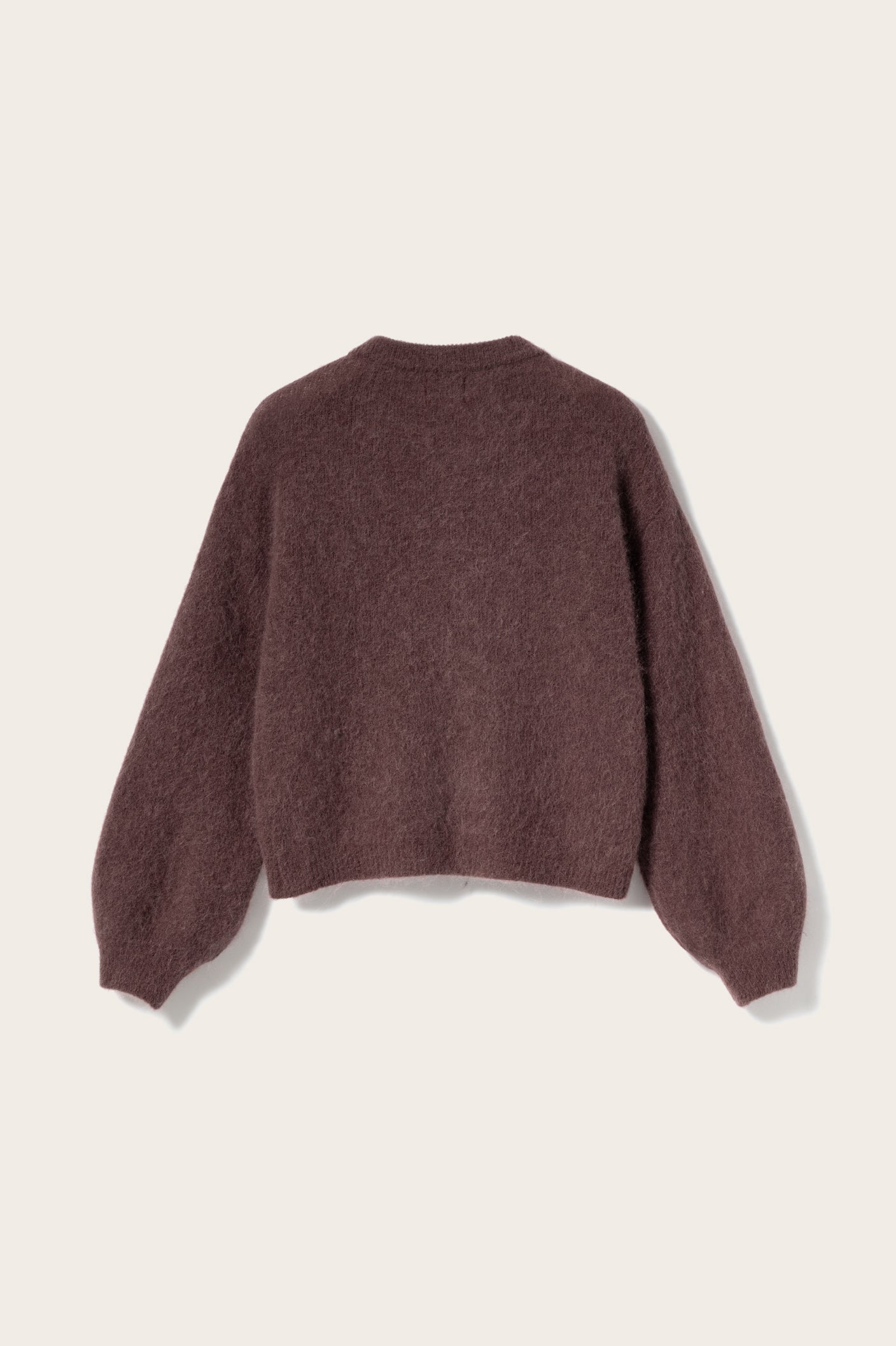 Kae Knit Cardigan Medium Brown