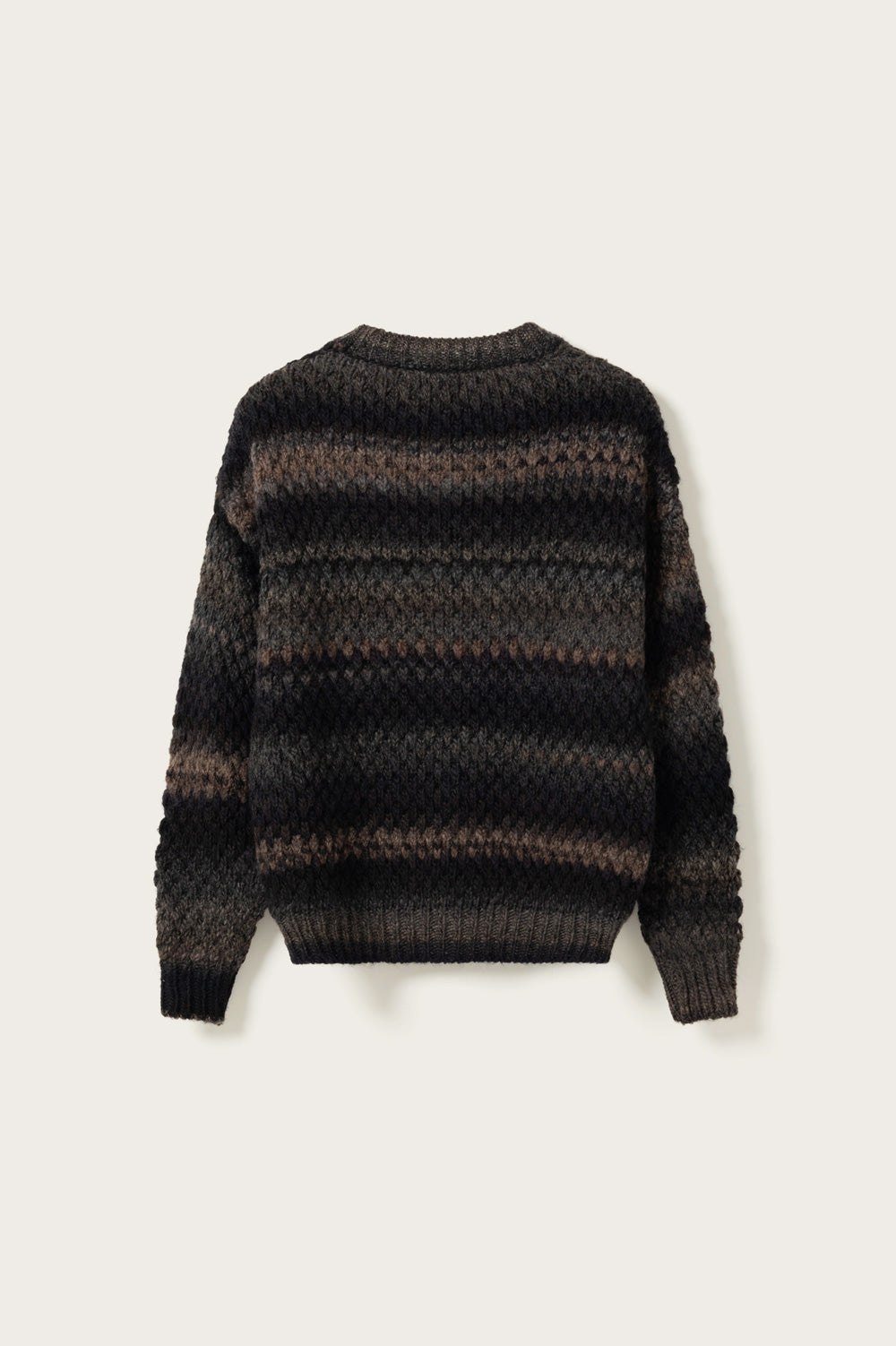 Gio Knit Sweater Brown Grey Mix