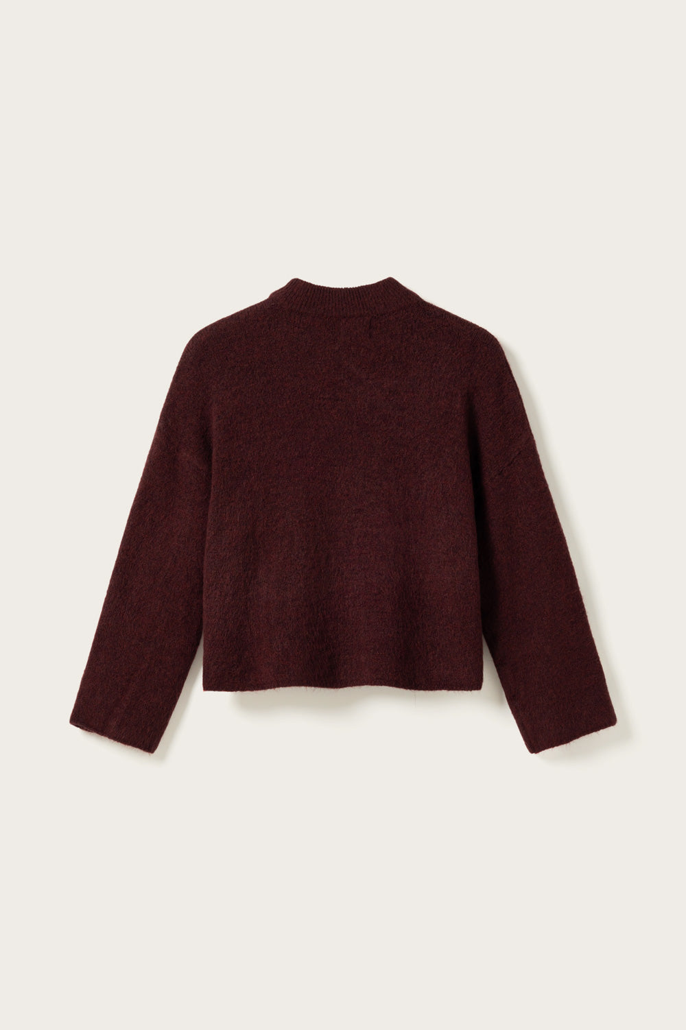 Amour Club Knit Wine Beige
