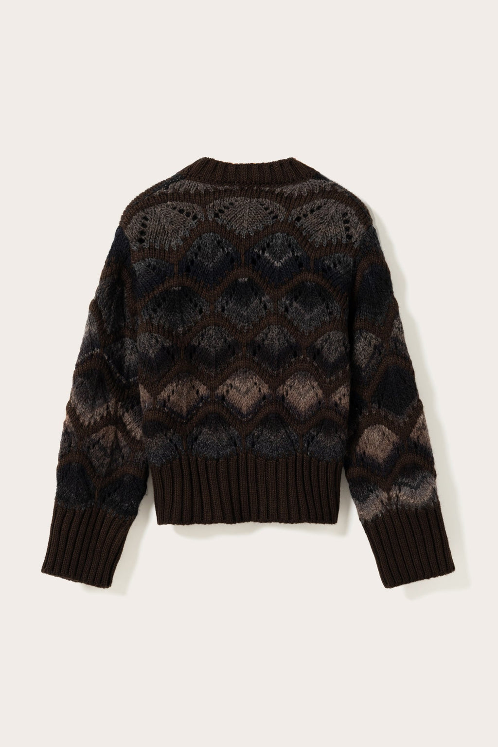 Latanna Knit Brown Multi