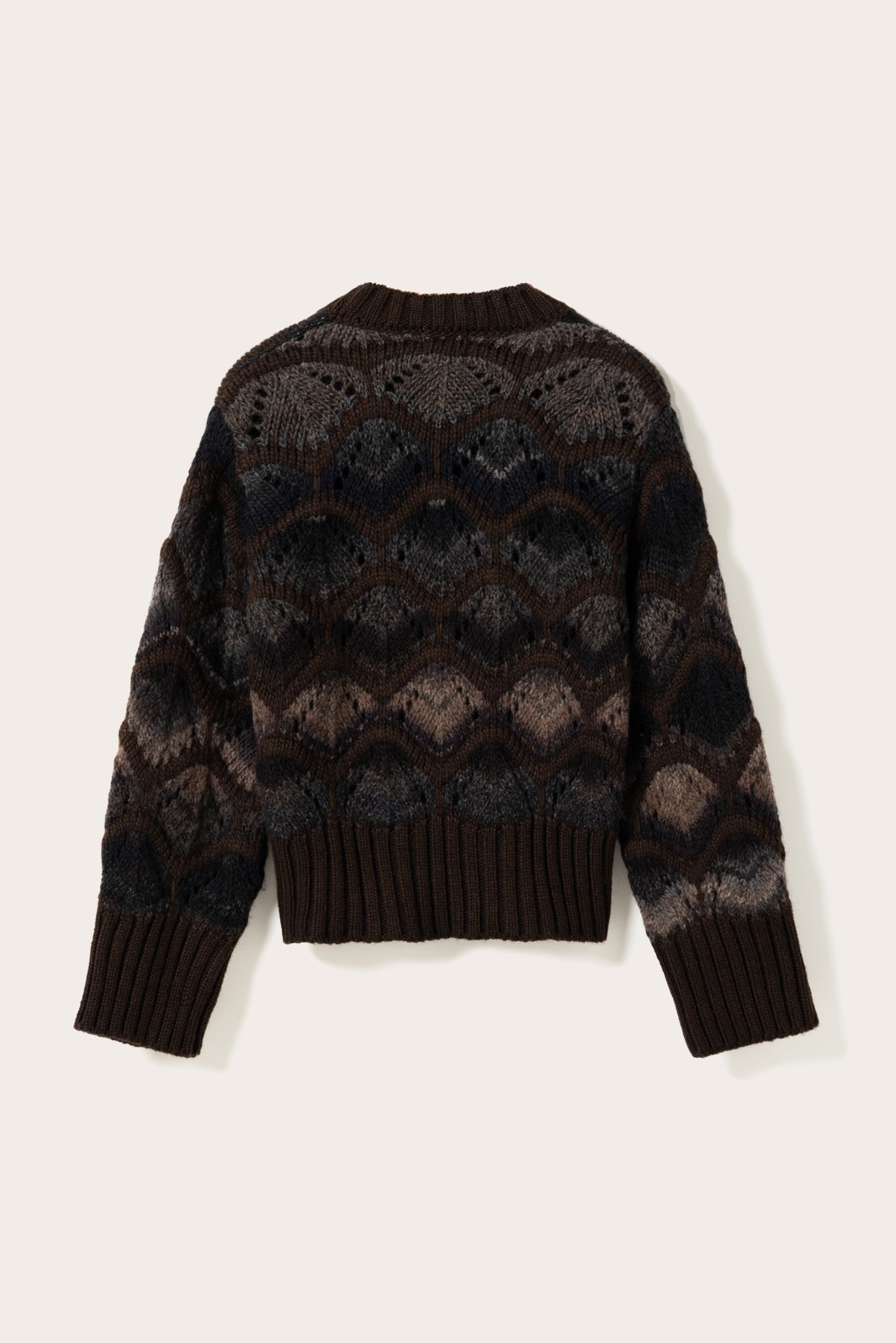Latanna Knit Brown Multi