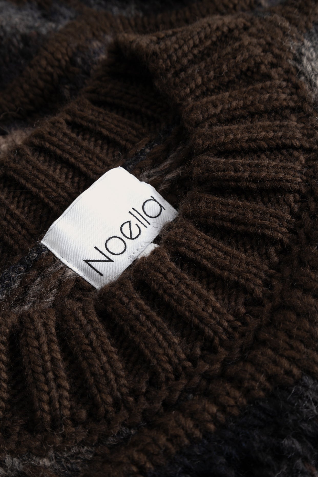 Latanna Knit Brown Multi