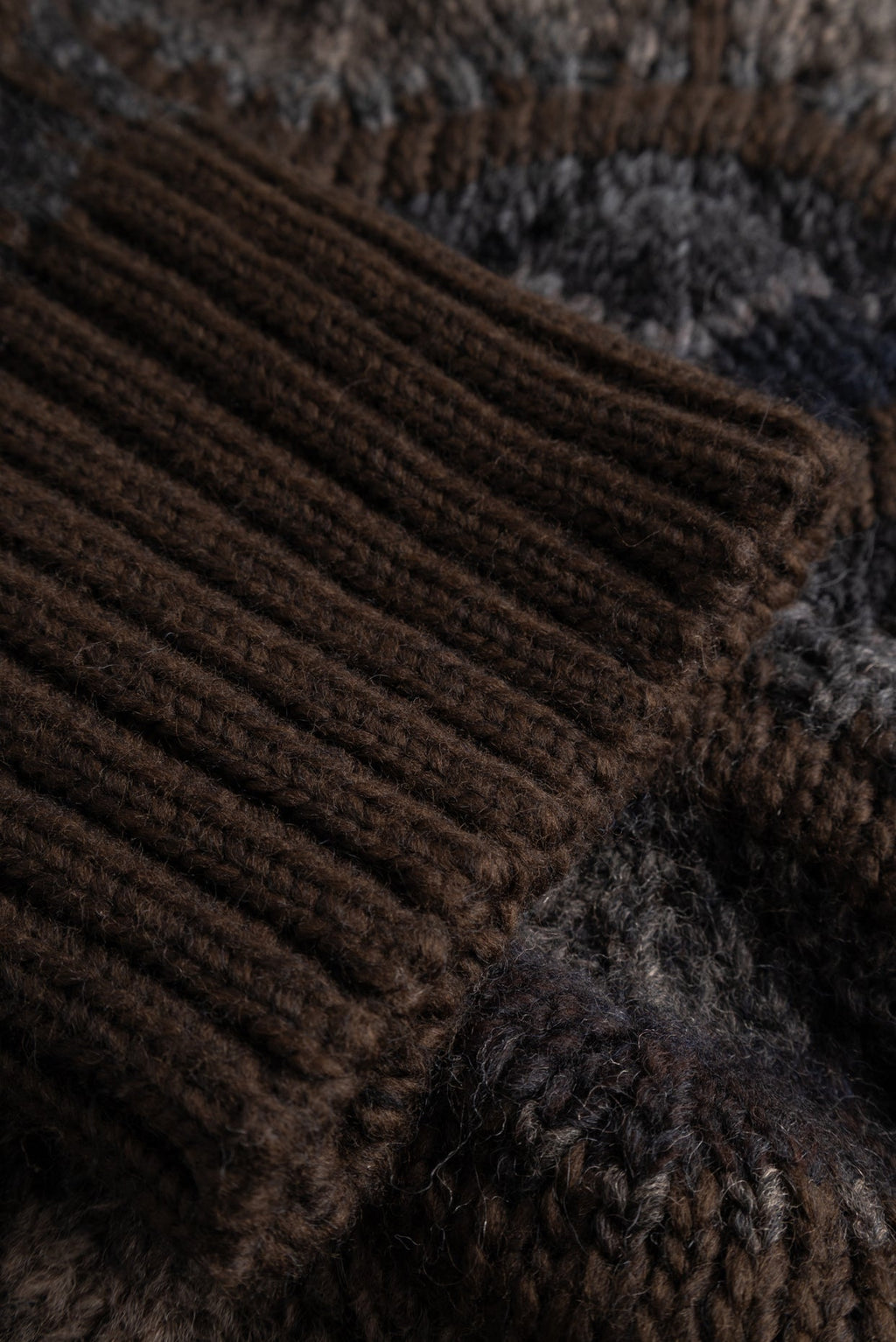 Latanna Knit Brown Multi