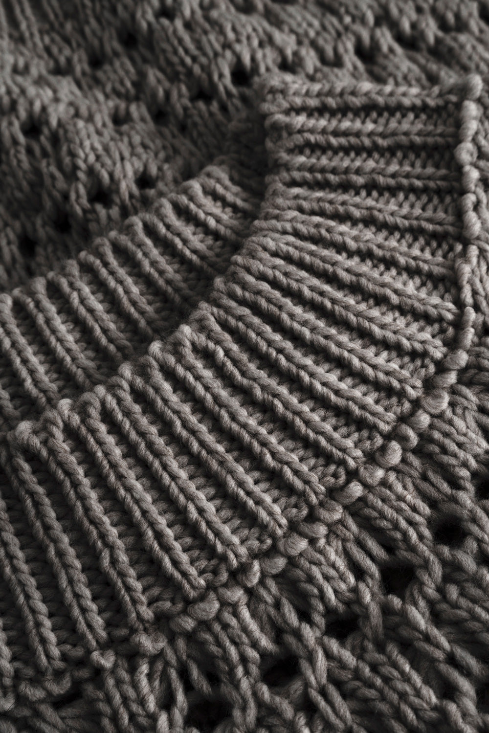 Loranne Knit Dark Grey Mel.