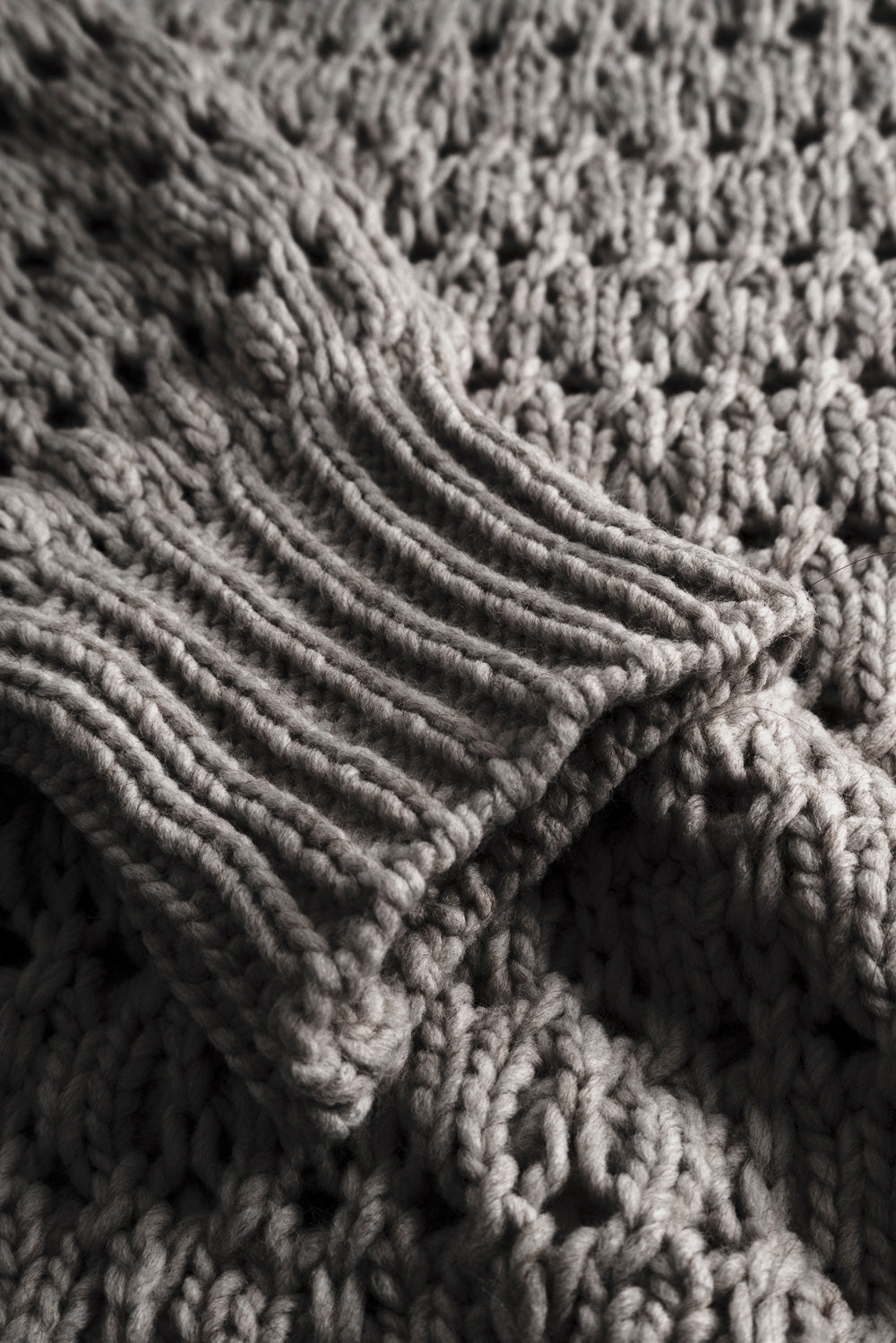 Loranne Knit Dark Grey Mel.