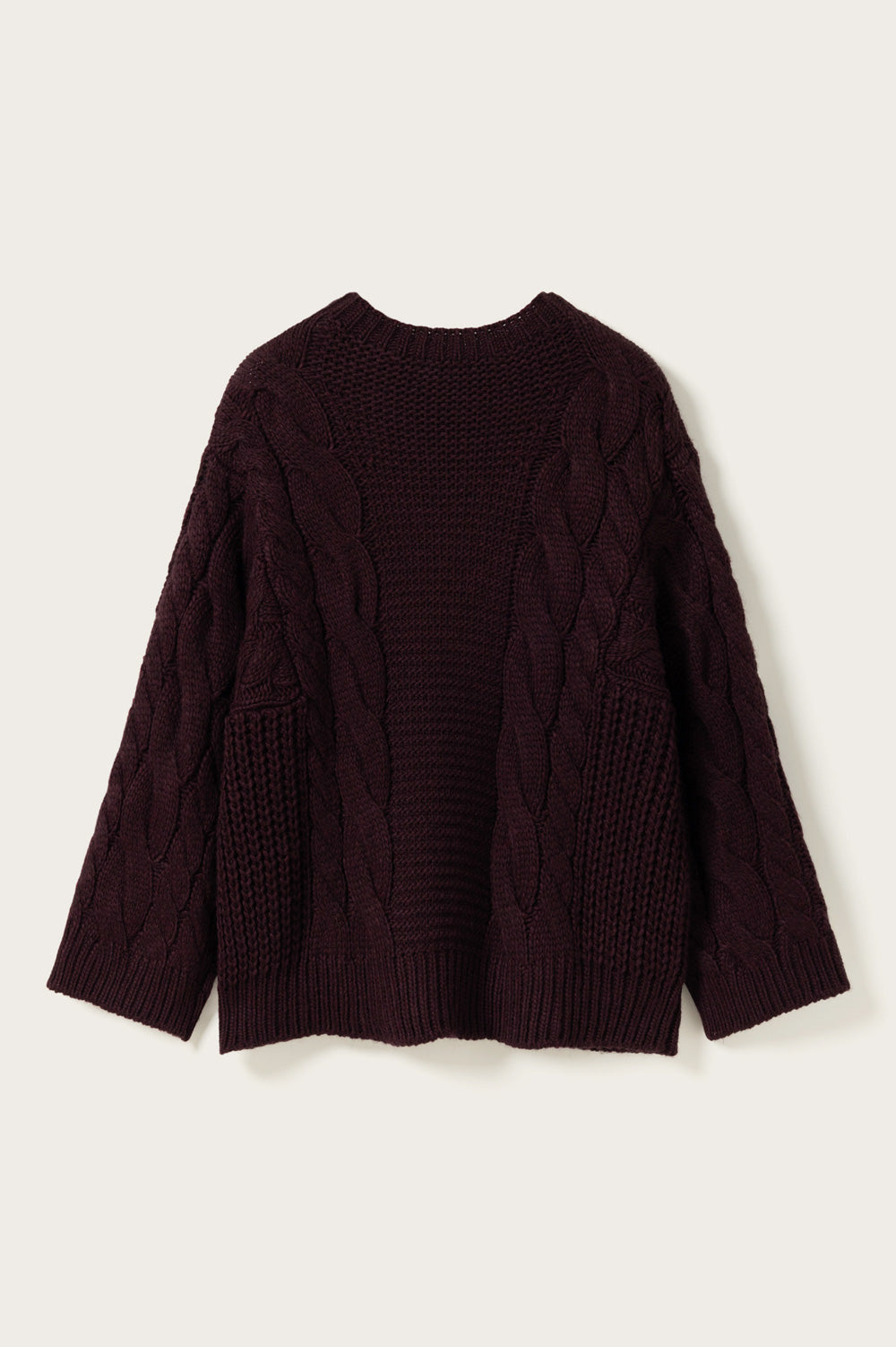 Lisbeth Knit Burgundy