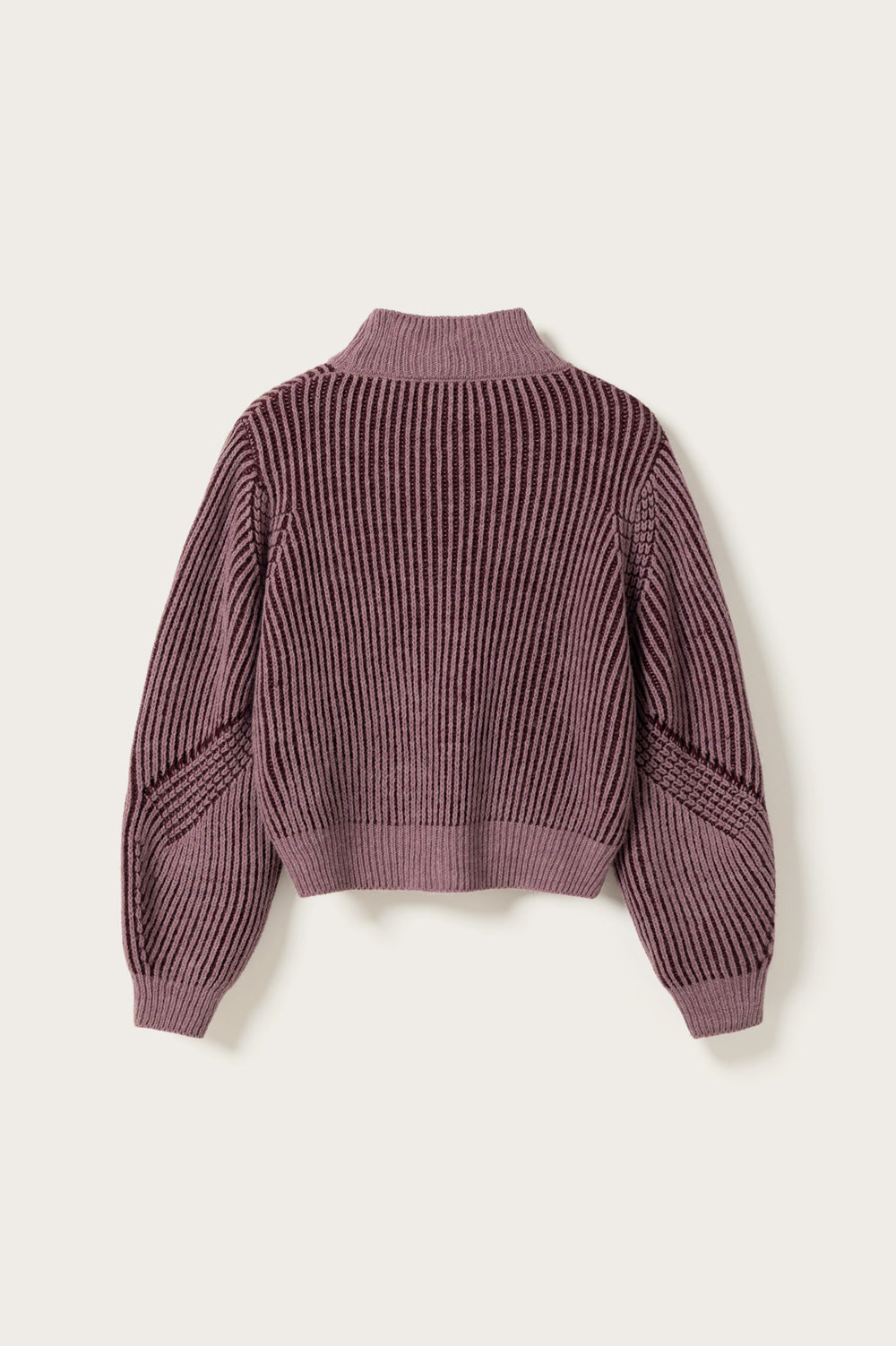 Lassie Knit Burgundy Rose