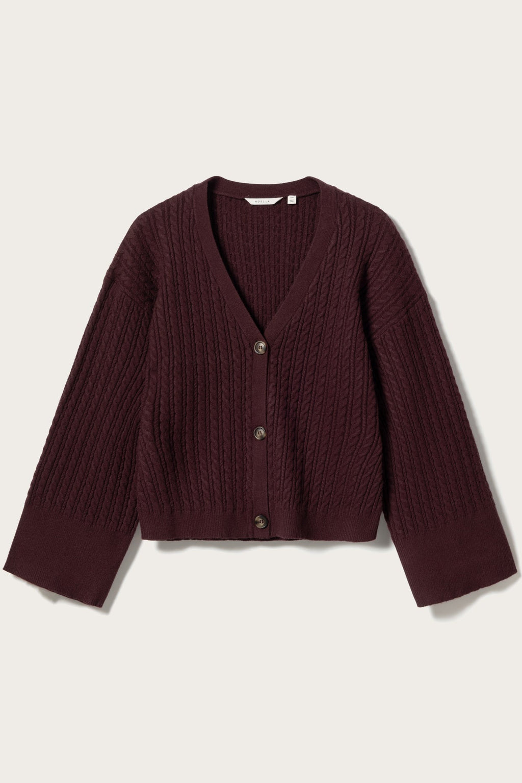 N-Lenyx Knit Cardigan Winetasting