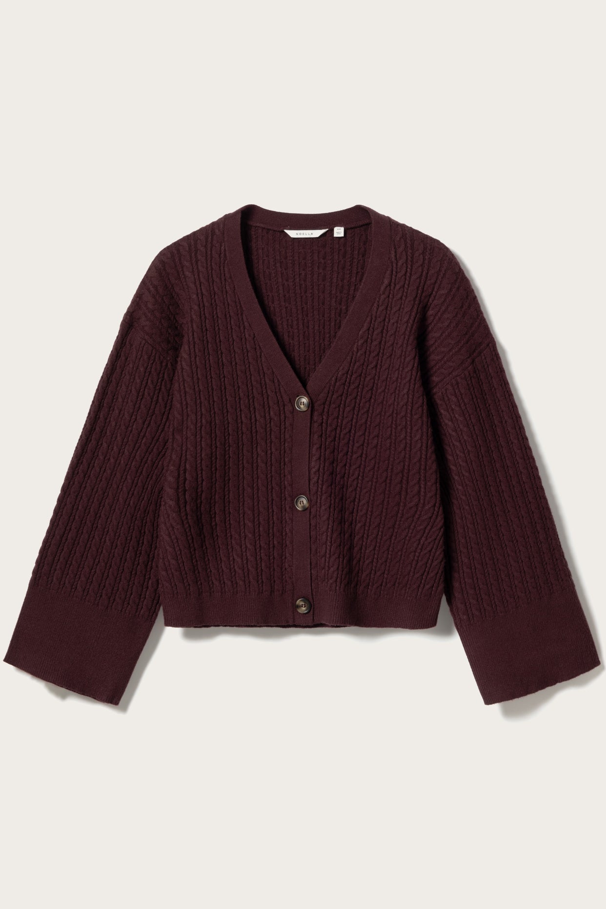 N-Lenyx Knit Cardigan Winetasting