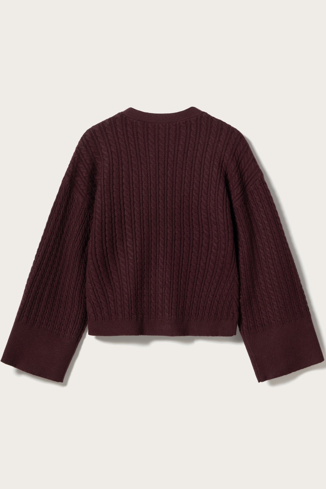 N-Lenyx Knit Cardigan Winetasting