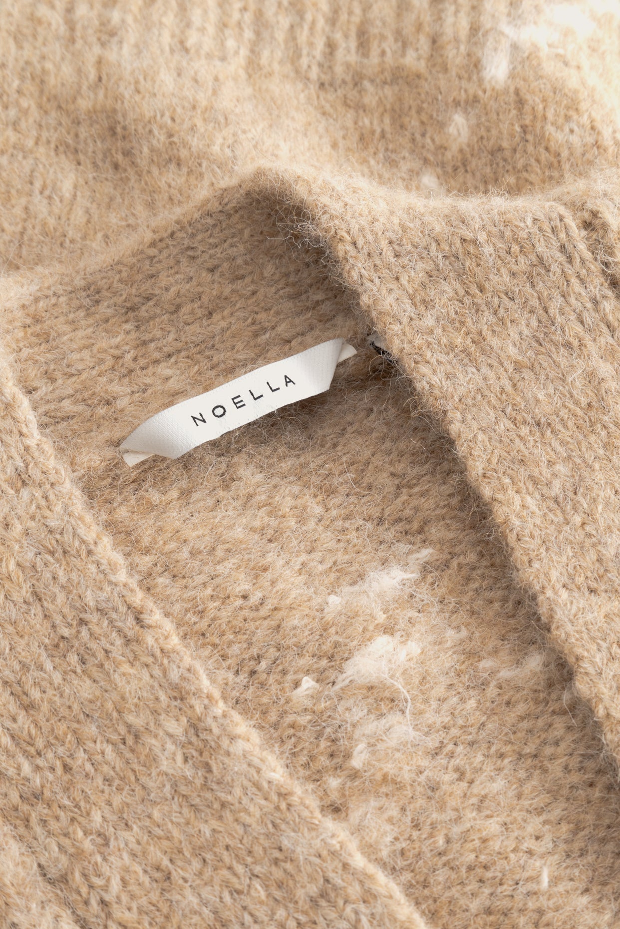 N-Laiana Knit Cardigan Sand Melange