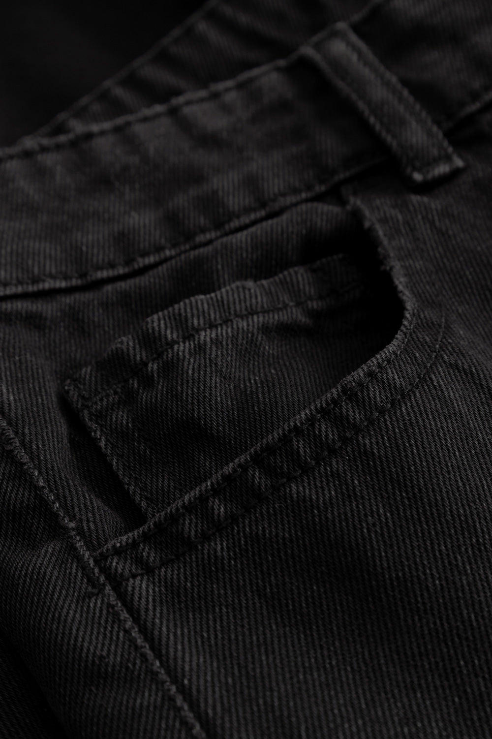N-Katy MW Jeans Black Wash