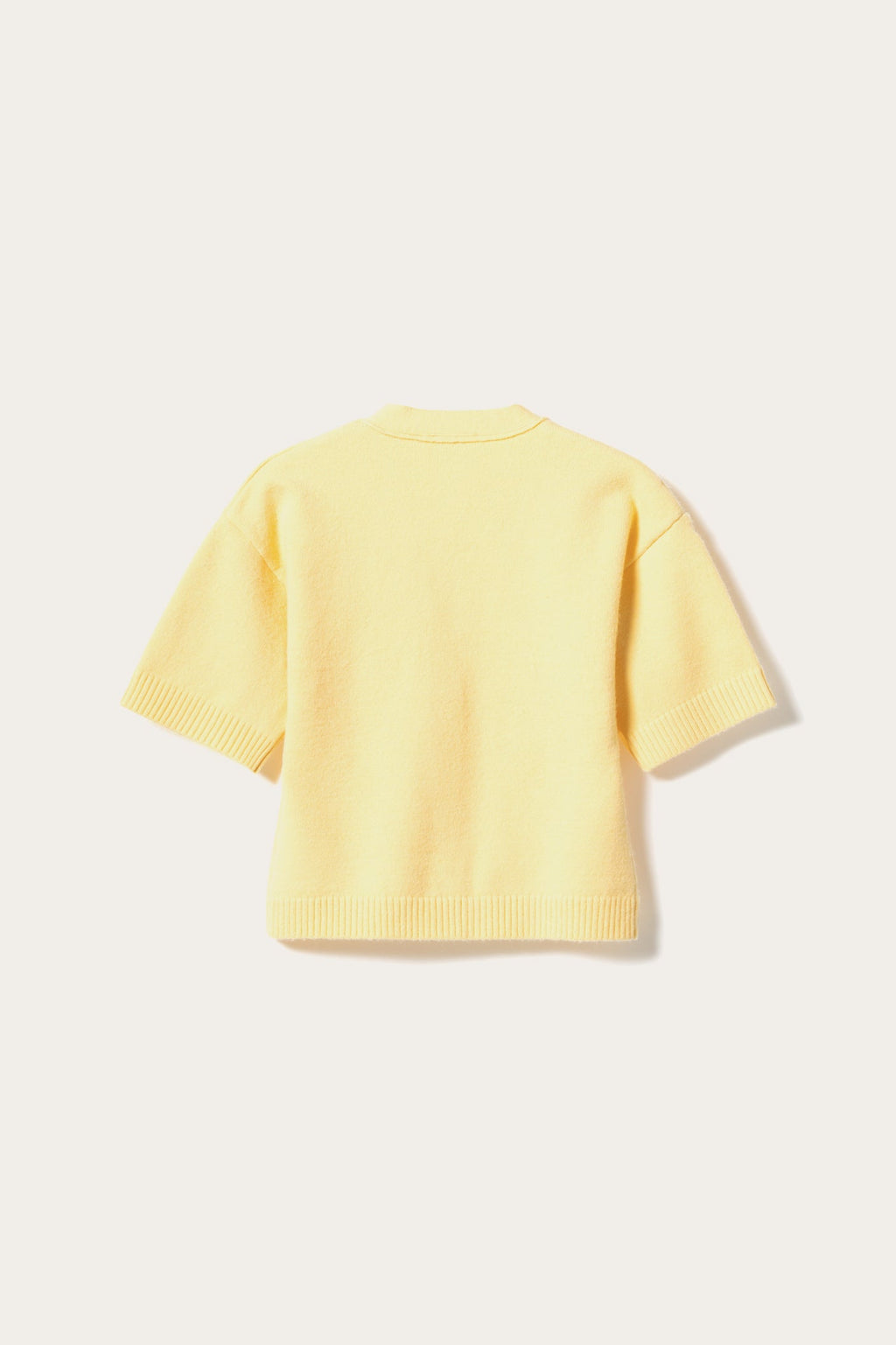 N-Lenyx SS Knit Butter Yellow