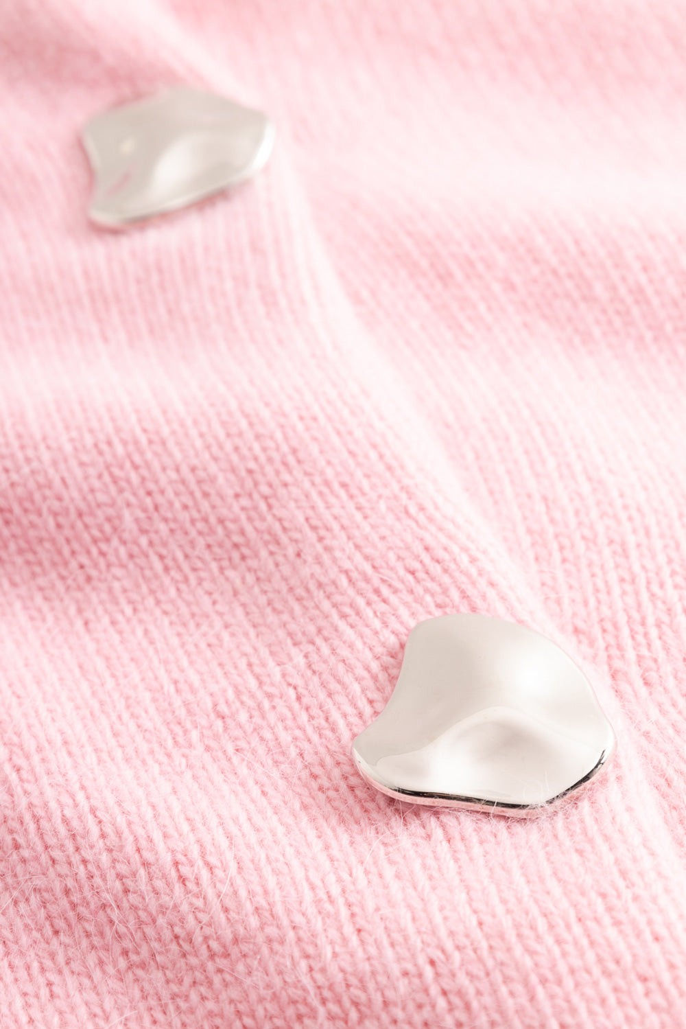 N-Miley Knit Cardigan Baby Pink