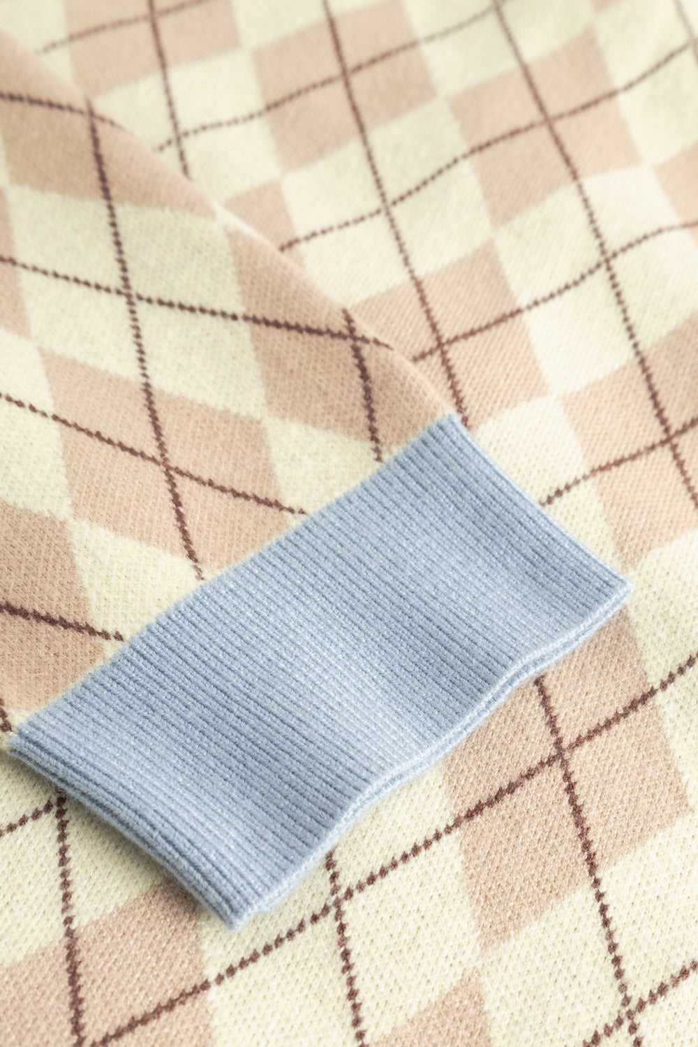N-Makayla Knit Diya Yellow Check