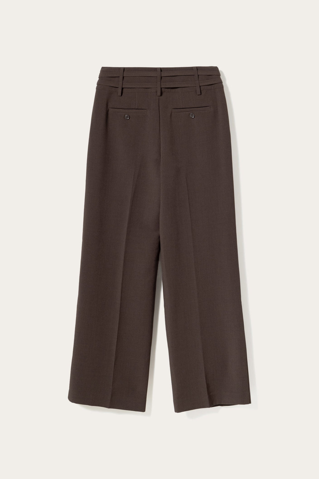 N-Darryl HW Pants Chocolate