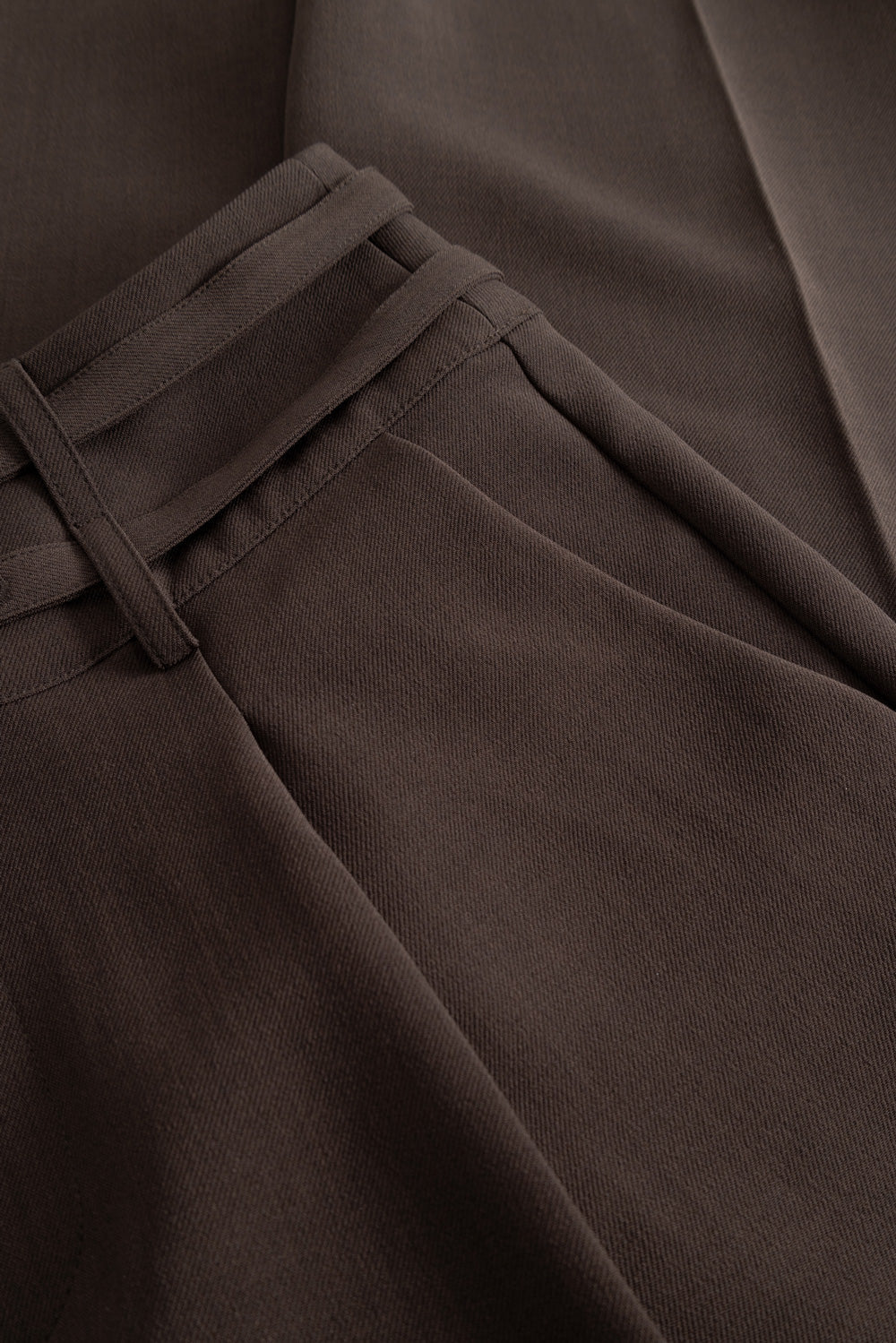 N-Darryl HW Pants Chocolate