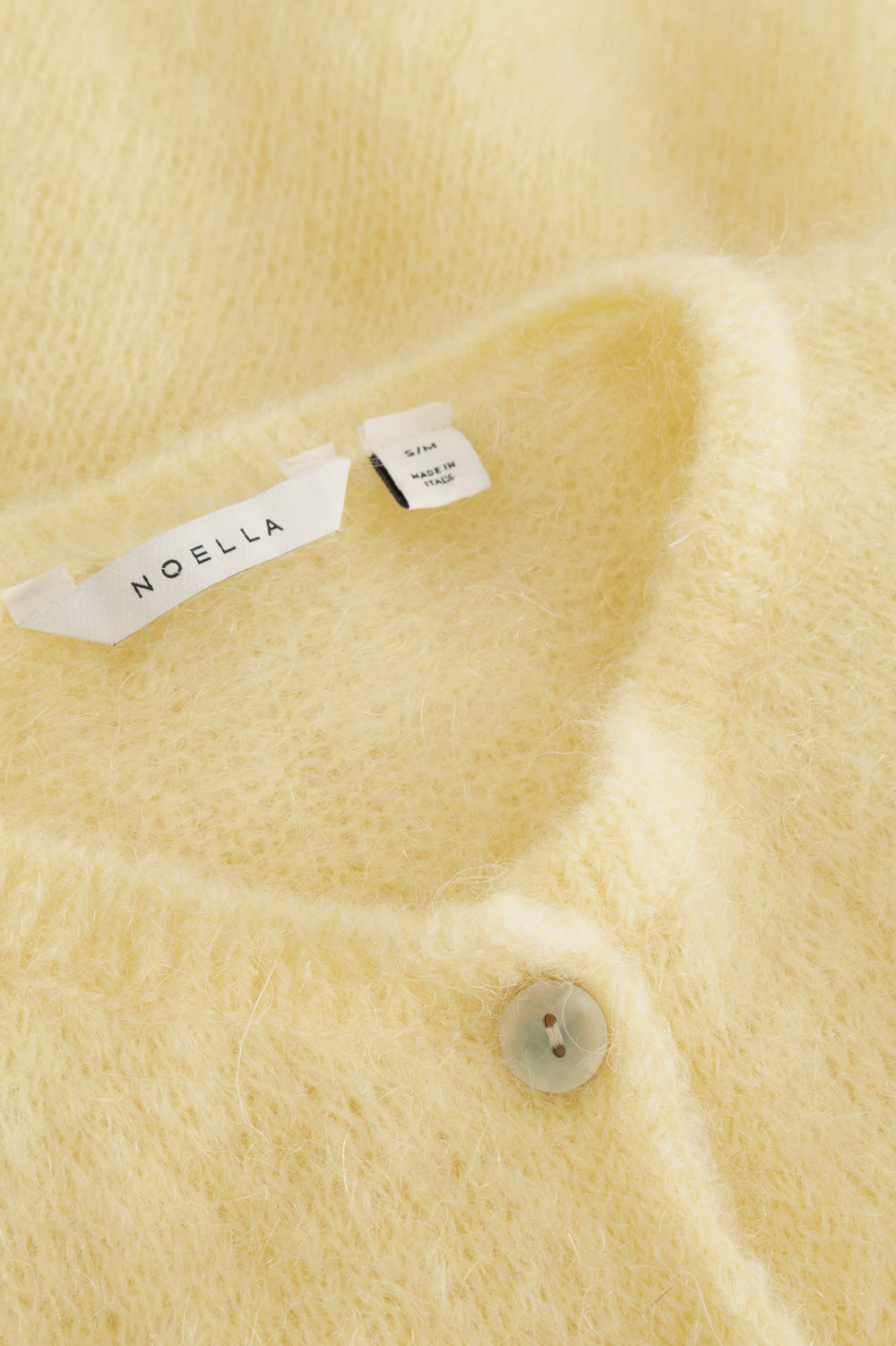 N-Lorell Knit Cardigan Light Yellow