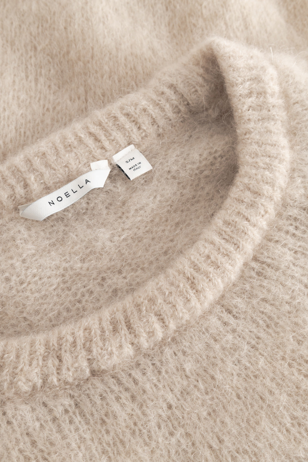 N-Latora Mohair Knit Beige