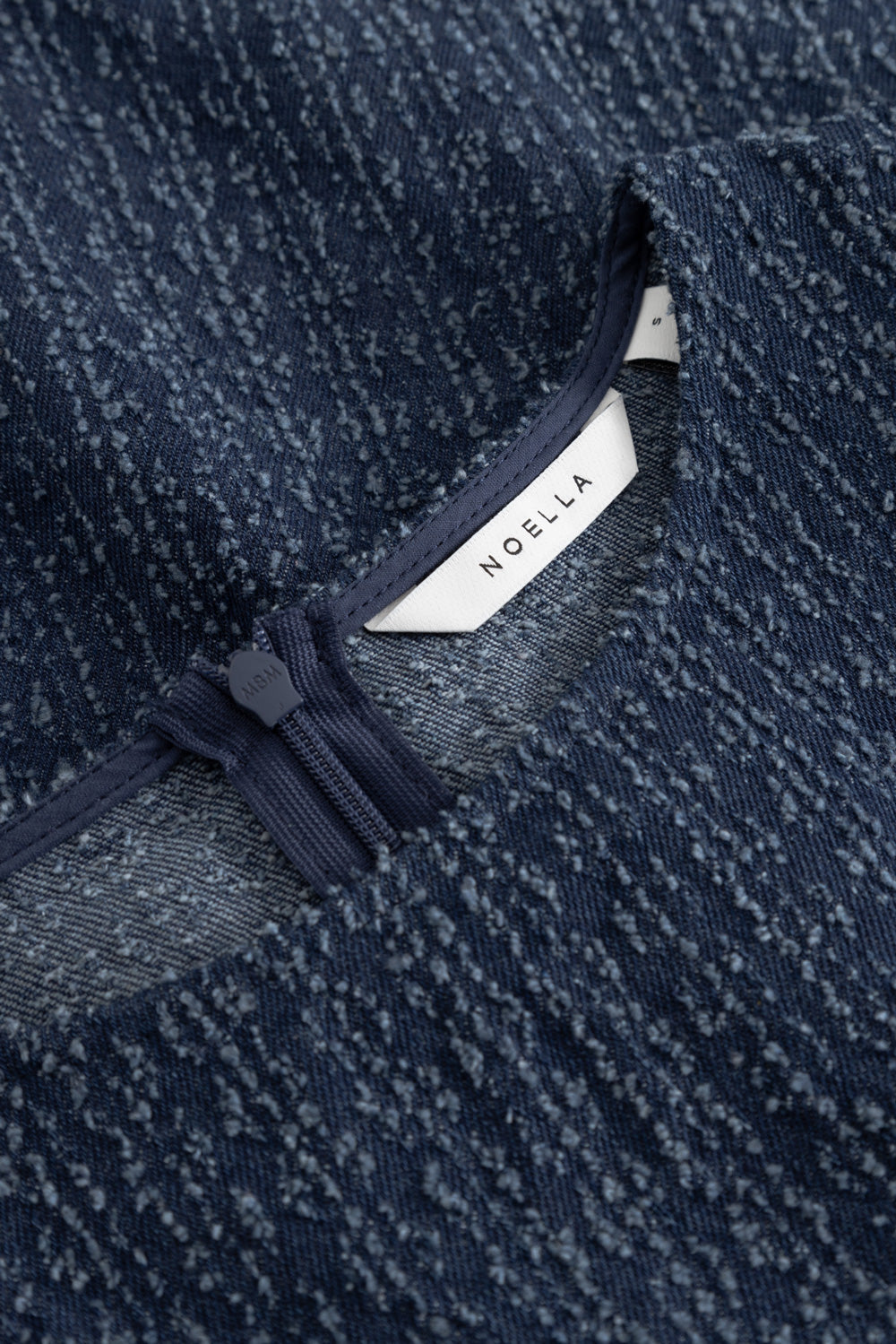 N-Michaela Dress Dark Blue Wash