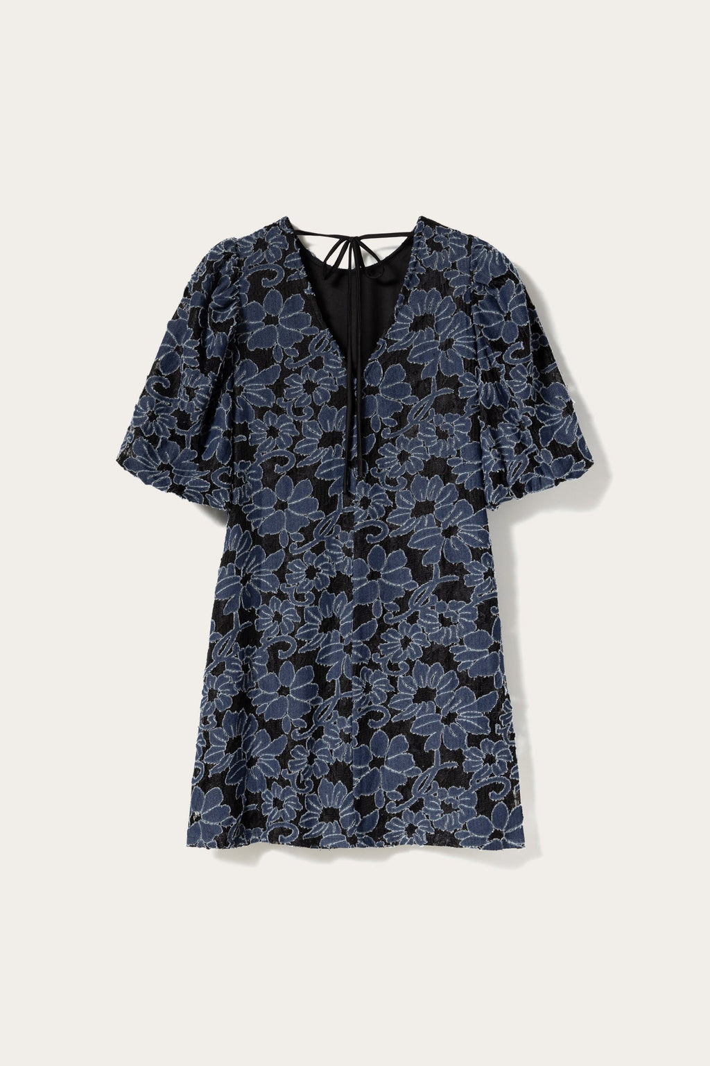 N-Pastis Short Dress Blue Black Combo