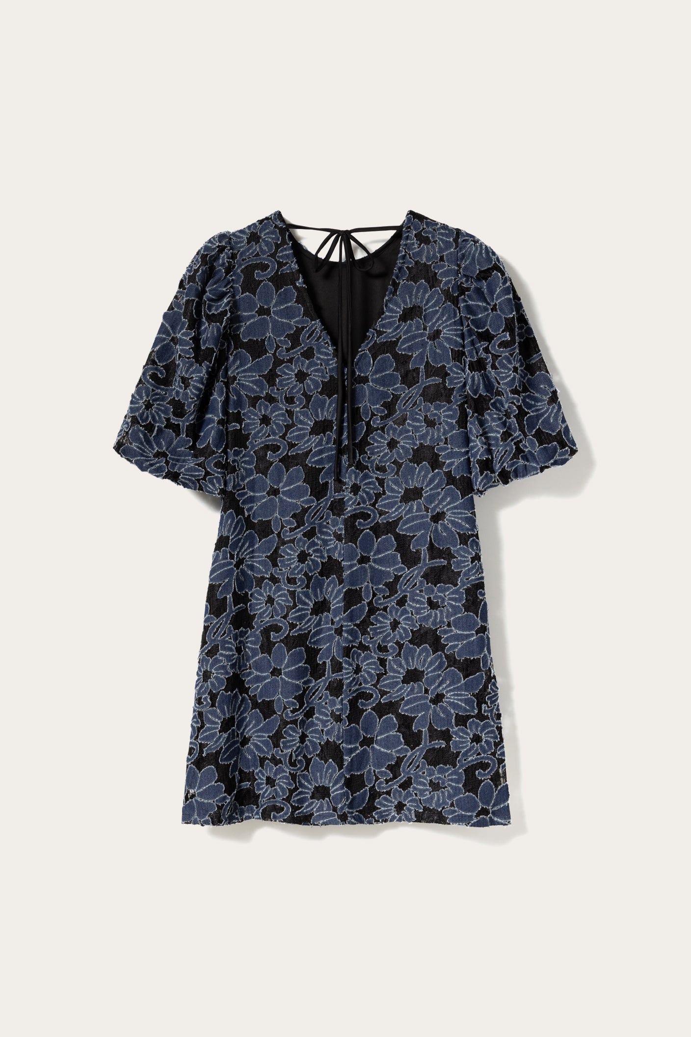 N-Pastis Short Dress Blue Black Combo