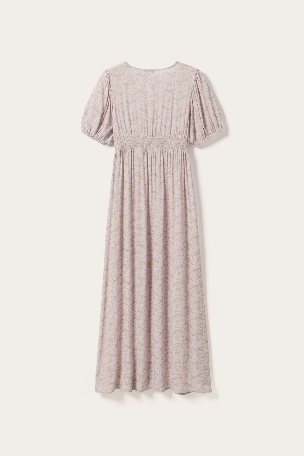 N-Lilith SS Maxi Dress Dolley Pink Print
