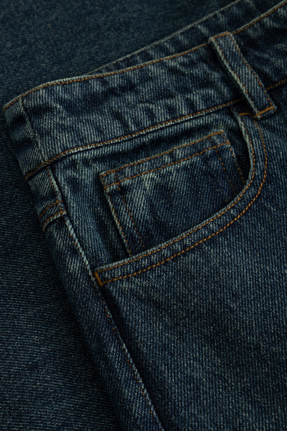 N-Katy MW Jorts Vintage Blue Wash