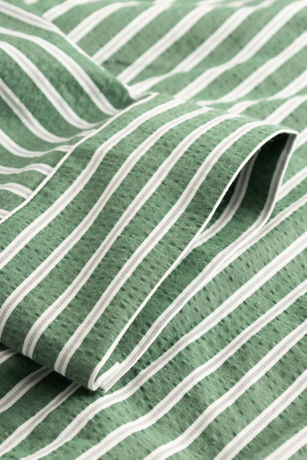 N-Marlon Shirt Drayton Green Stripe