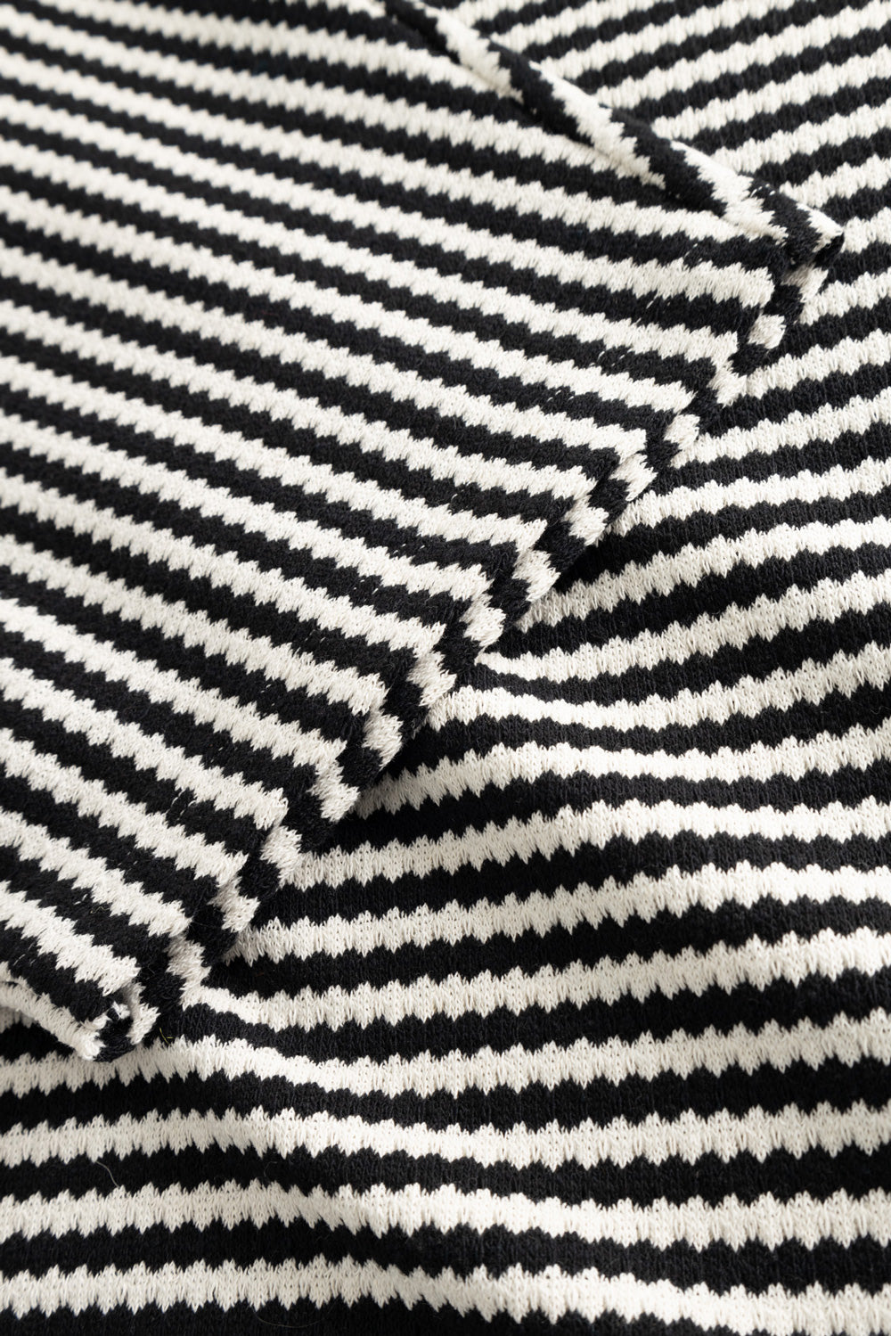 N-Maleah Top Danni Black Stripe