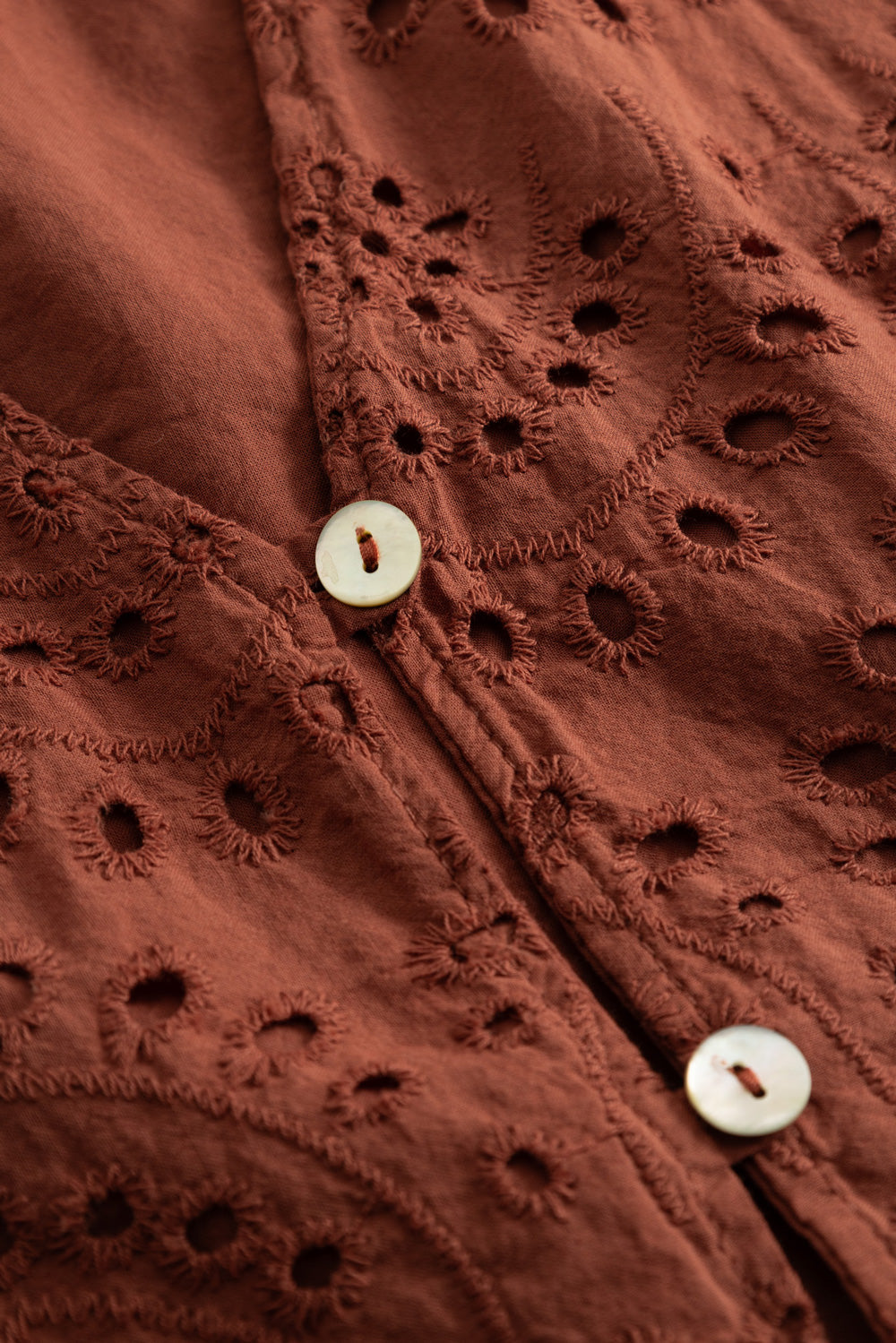 N-Maite Blouse Terracotta
