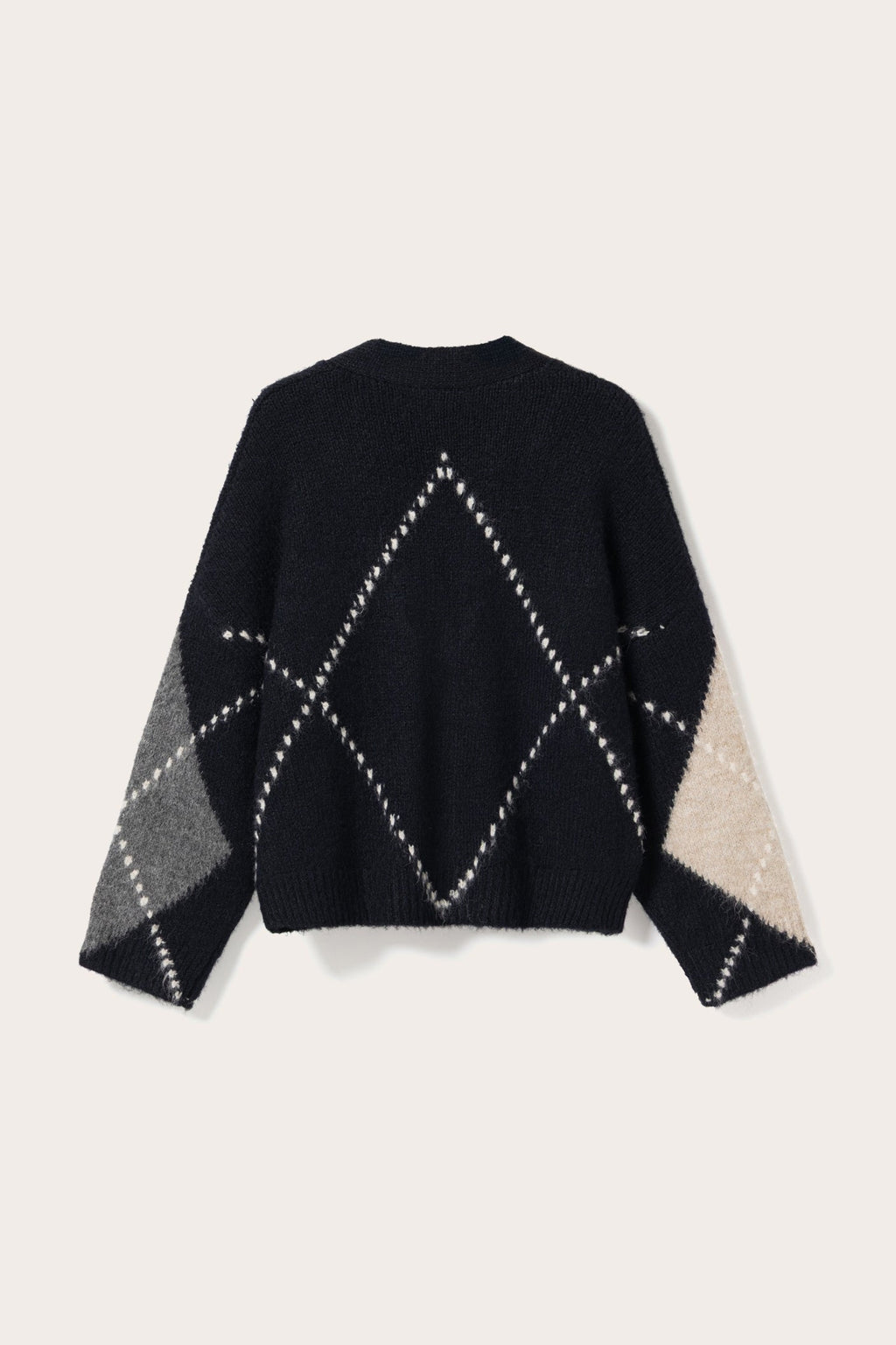 N-Laiana Knit Cardigan Navy Mix