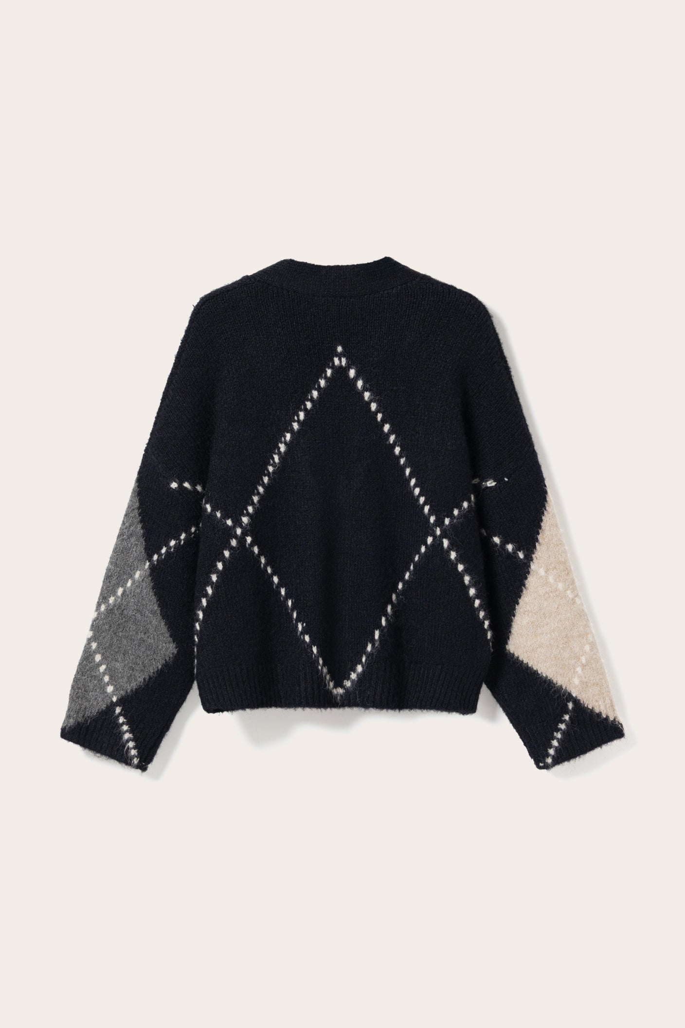 N-Laiana Knit Cardigan Navy Mix