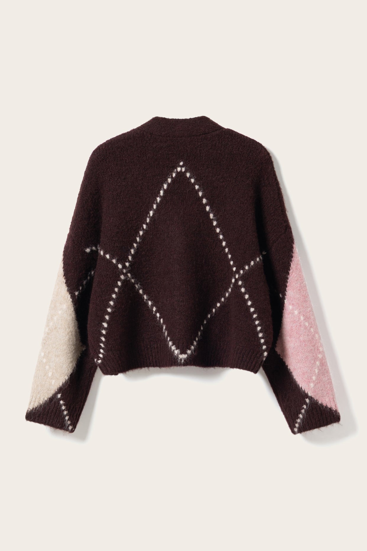 N-Laiana Knit Cardigan Winetasting Mix