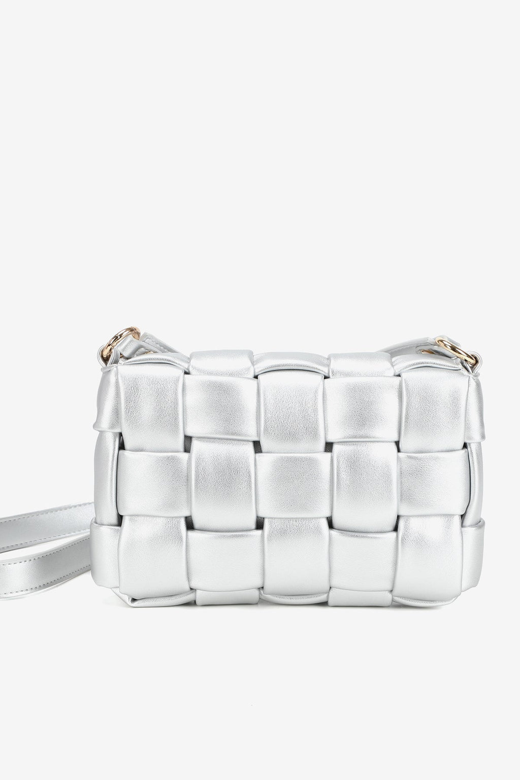 Noellas Brick Bag Silver. Køb Tasker hos www.noellafashion.dk