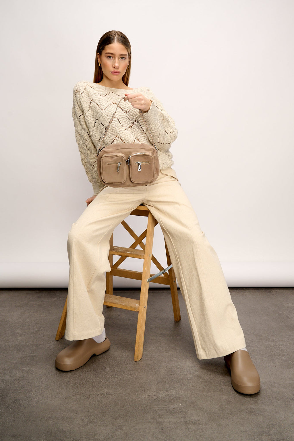 Kendra Veske Taupe Taupe
