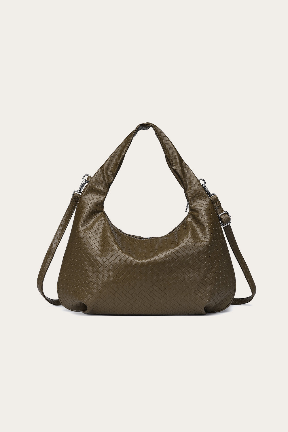Peony Hobo Bag Dark Olive