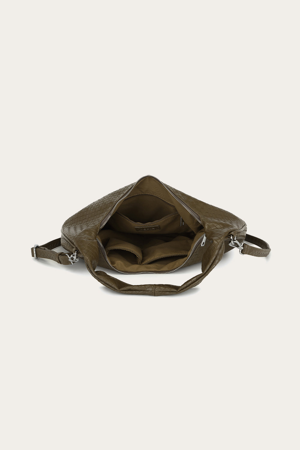 Peony Hobo Bag Dark Olive