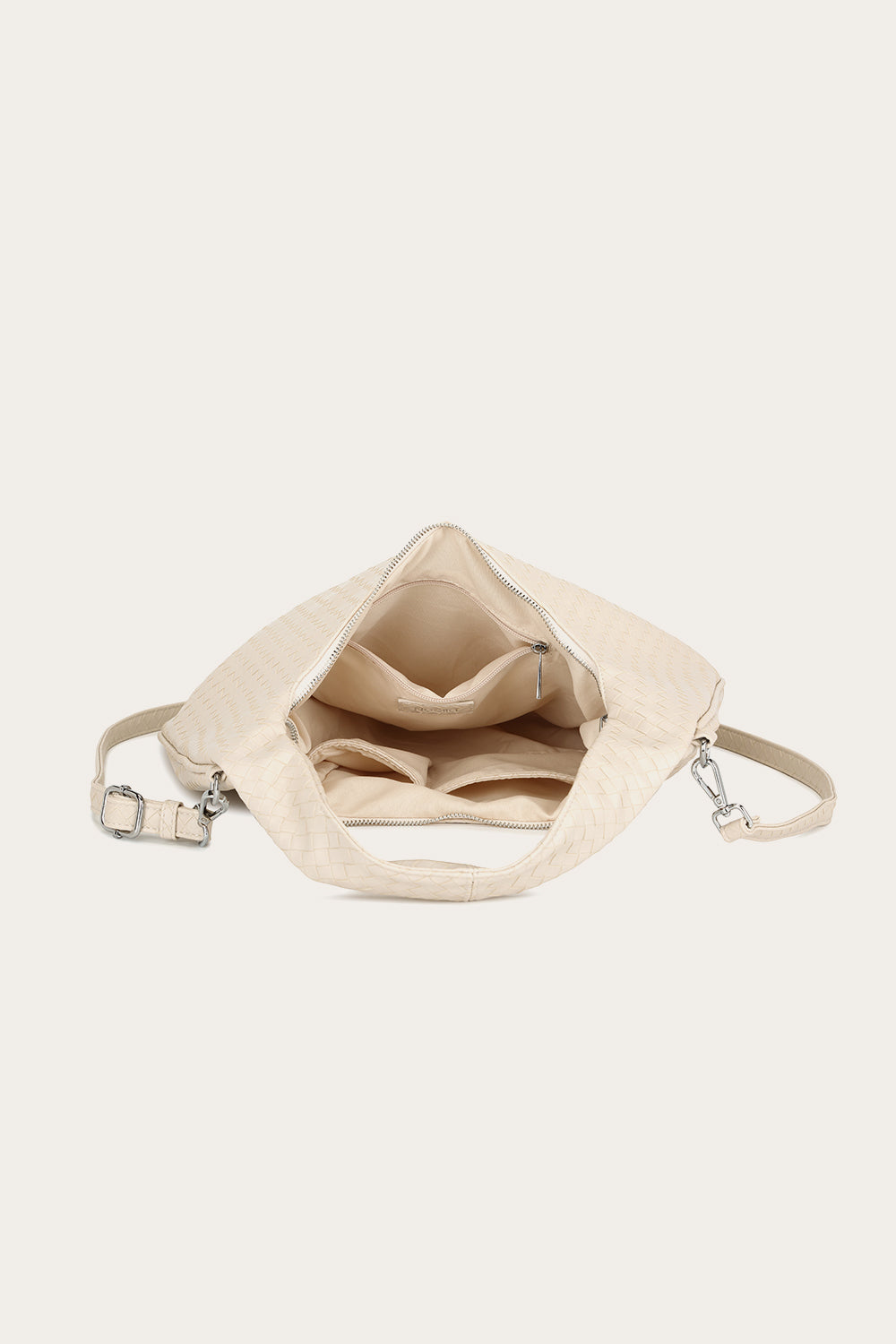 Peony Hobo Bag Beige