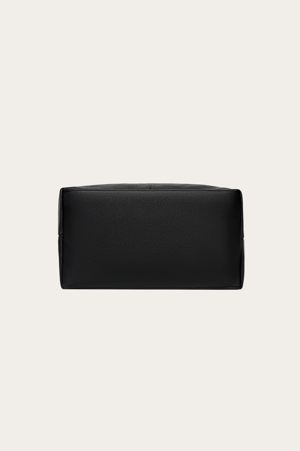 Holdall Weekend Bag Black Leather Look