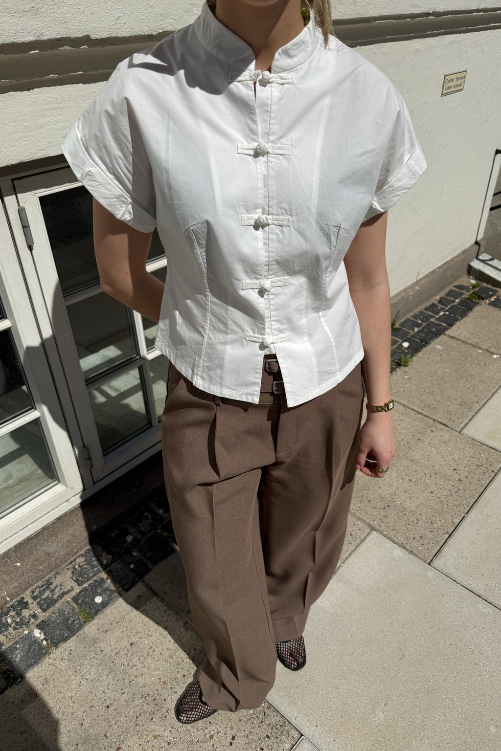 N-Norma Blouse White