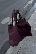Laberta Bag Real Leather Burgundy
