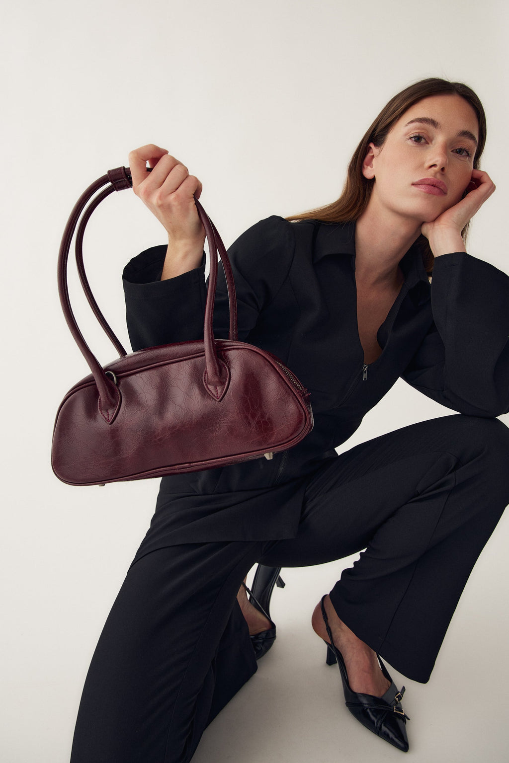 Iris Bag Burgundy