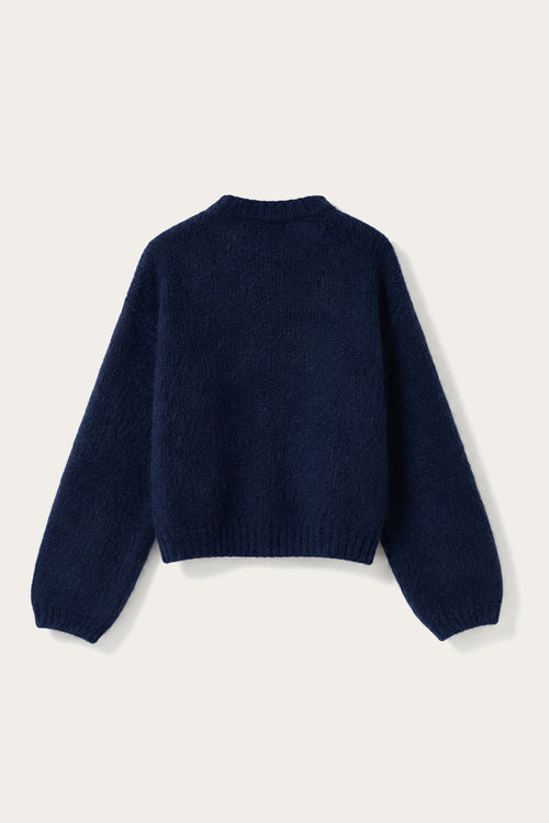 N-Kae Knit Cardigan Navy
