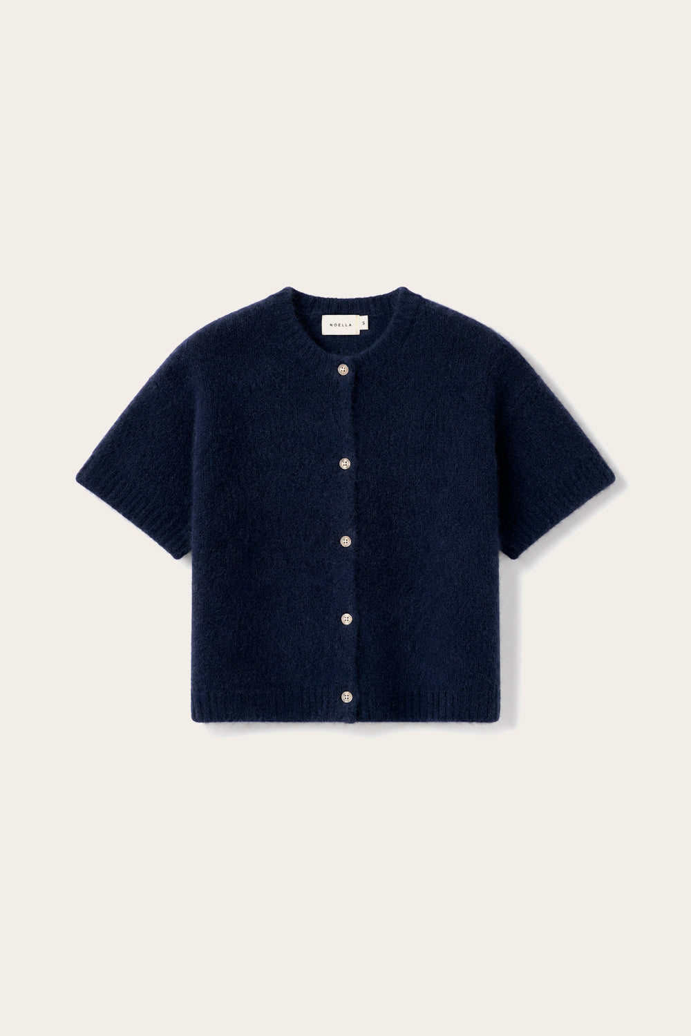 N-Kae SS Knit Cardigan Navy