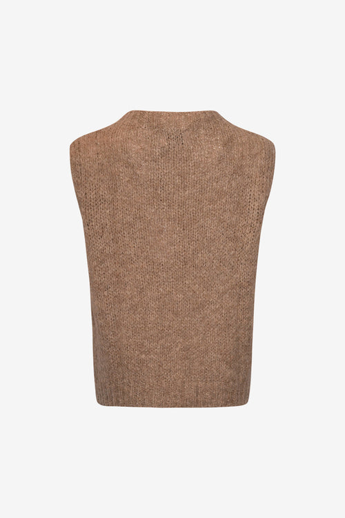 Kala Vest Wool Sand