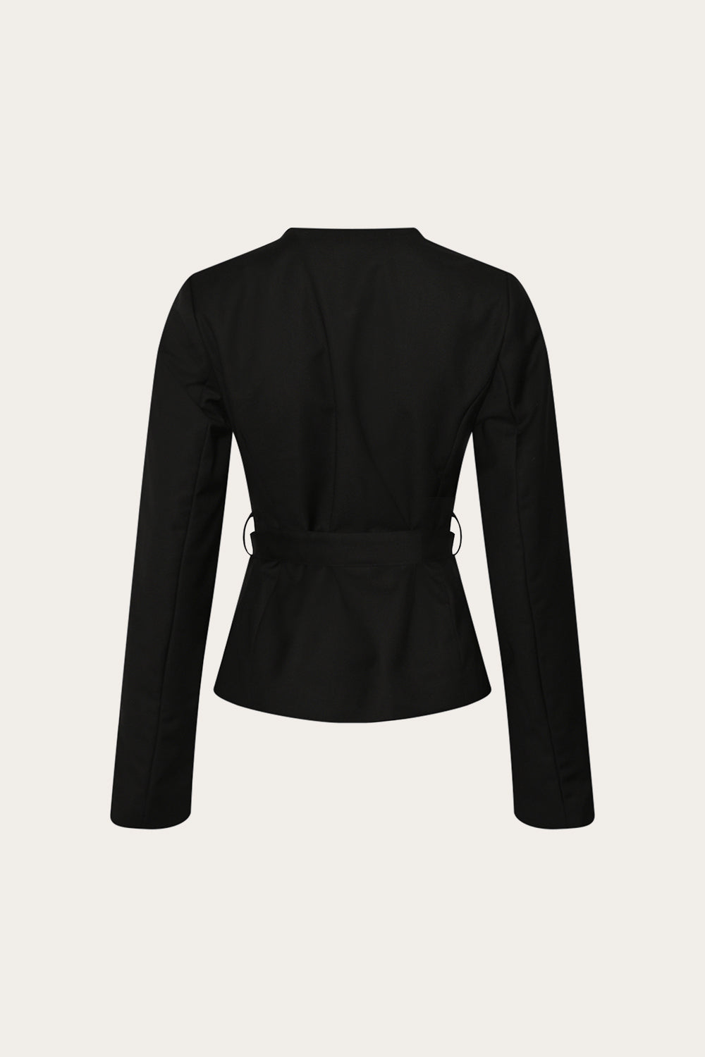 Kasaundra LS Blazer Black