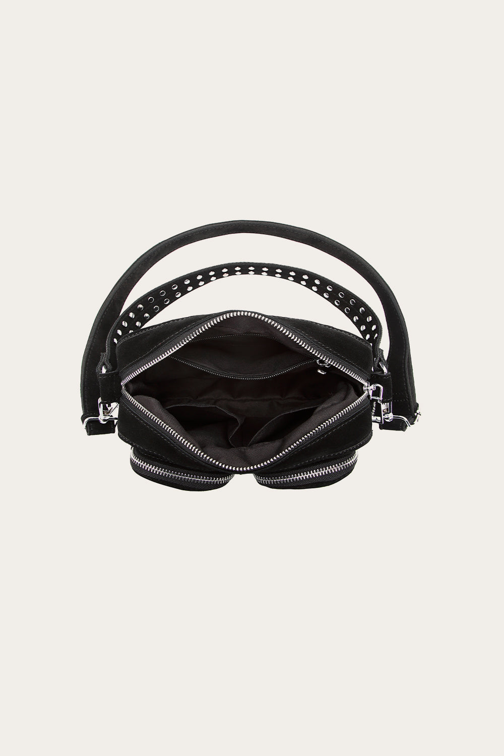 Celina Bag Real Suede Black