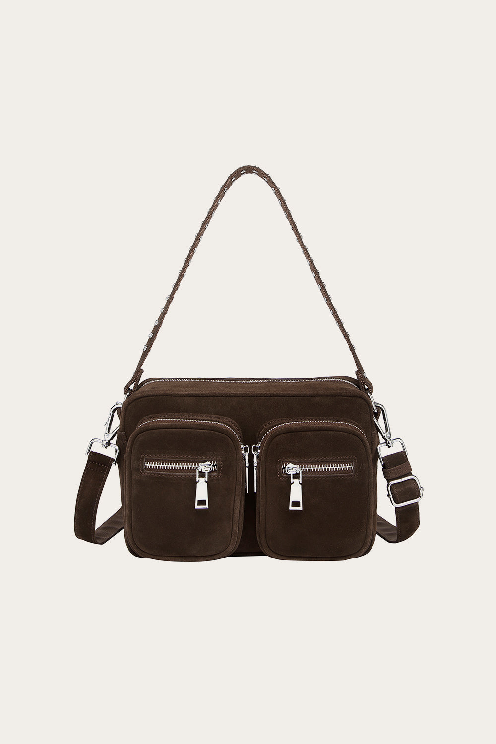 Celina Bag Real Suede Chocolate